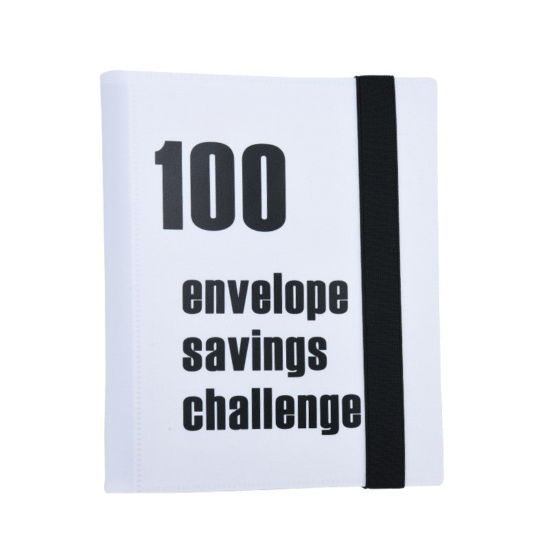 100 Envelope Challenge Binder Cash Savings Challenge Book Saving Money Envelope