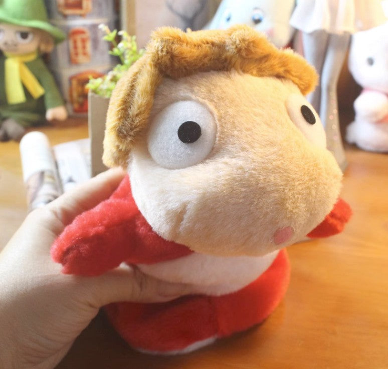 Collection PONYO By The Cliff Ponyo Princess Soft Plush Doll Studio Ghibli 18cm