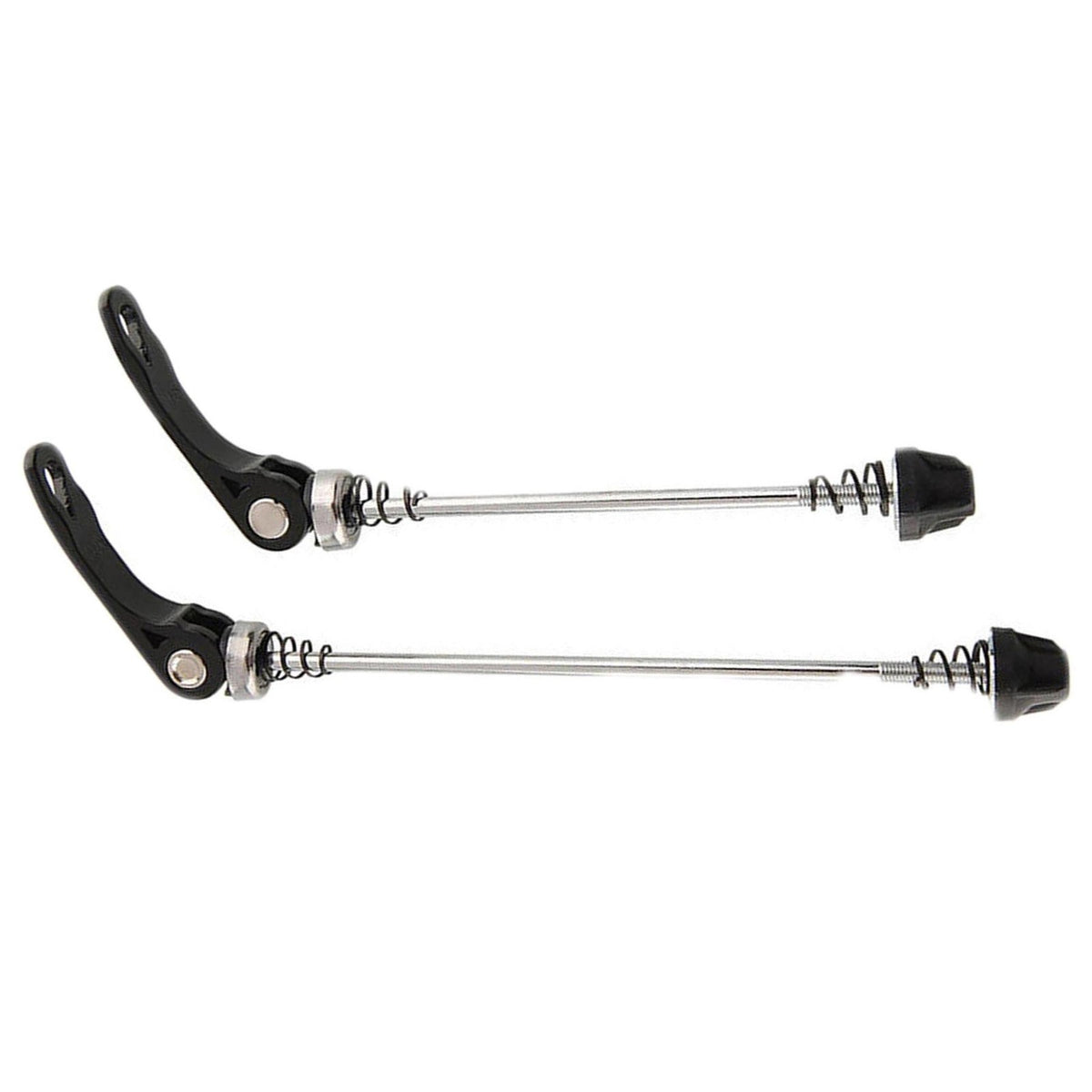 2Pcs Bike Quick Release Wheel Hub Skewers Pair Front and Rear Aluminium