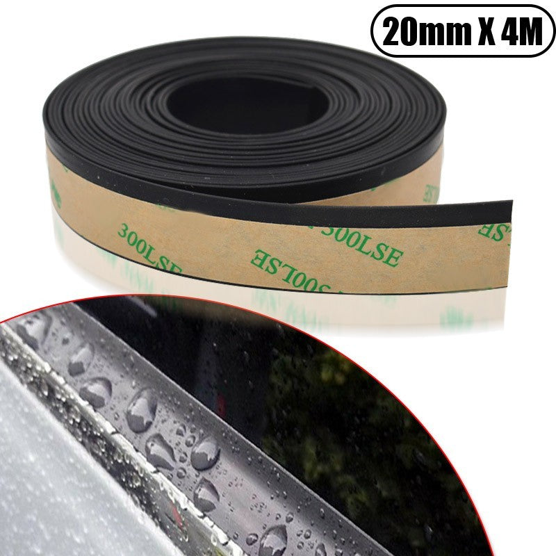4M Rubber Car Seal Strip Edge Protector Guard Weather for Car Door Window