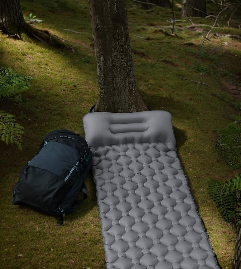 Inflatable Self Inflating Camping Mat Single Sleeping Air Bed Outdoor Mattress