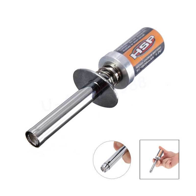 RC Glow Plug HSP Starter Igniter 1800/3600mah Nitro Car Engine Rechargeable
