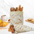 Beeswax Reusable Food Storage Bag Fresh Keeping Bread Pouch 42*33cm Kitchen Use
