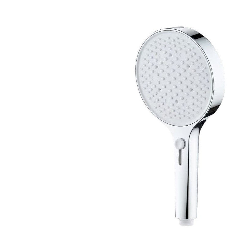 High Pressure Handheld Shower Head with Air Boost and Four Spray Modes.