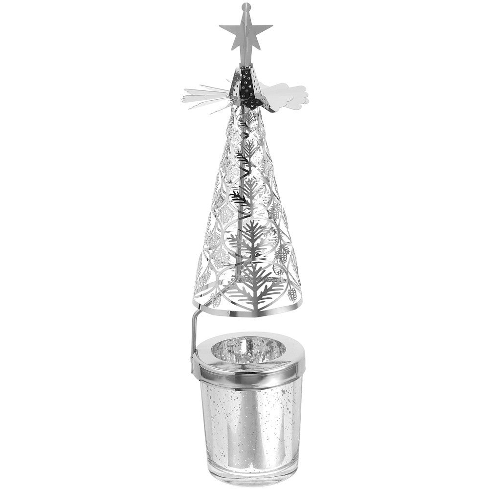Carousel Tea Light Holder Christmas Candle Decoration Table Centerpieces for