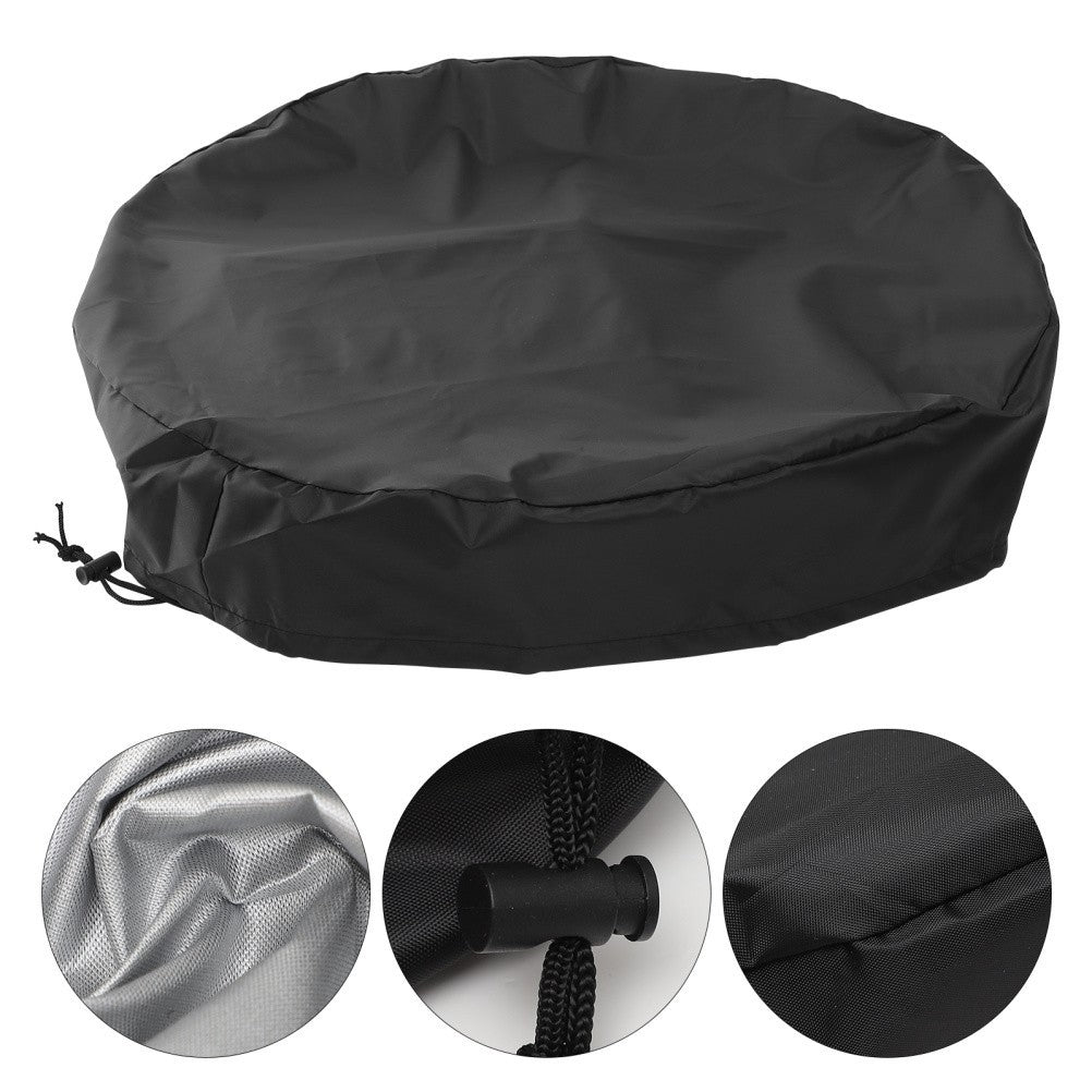 Outdoor Protective Cover Bucket Mesh Oxford Cloth Barrel Rain Barrels