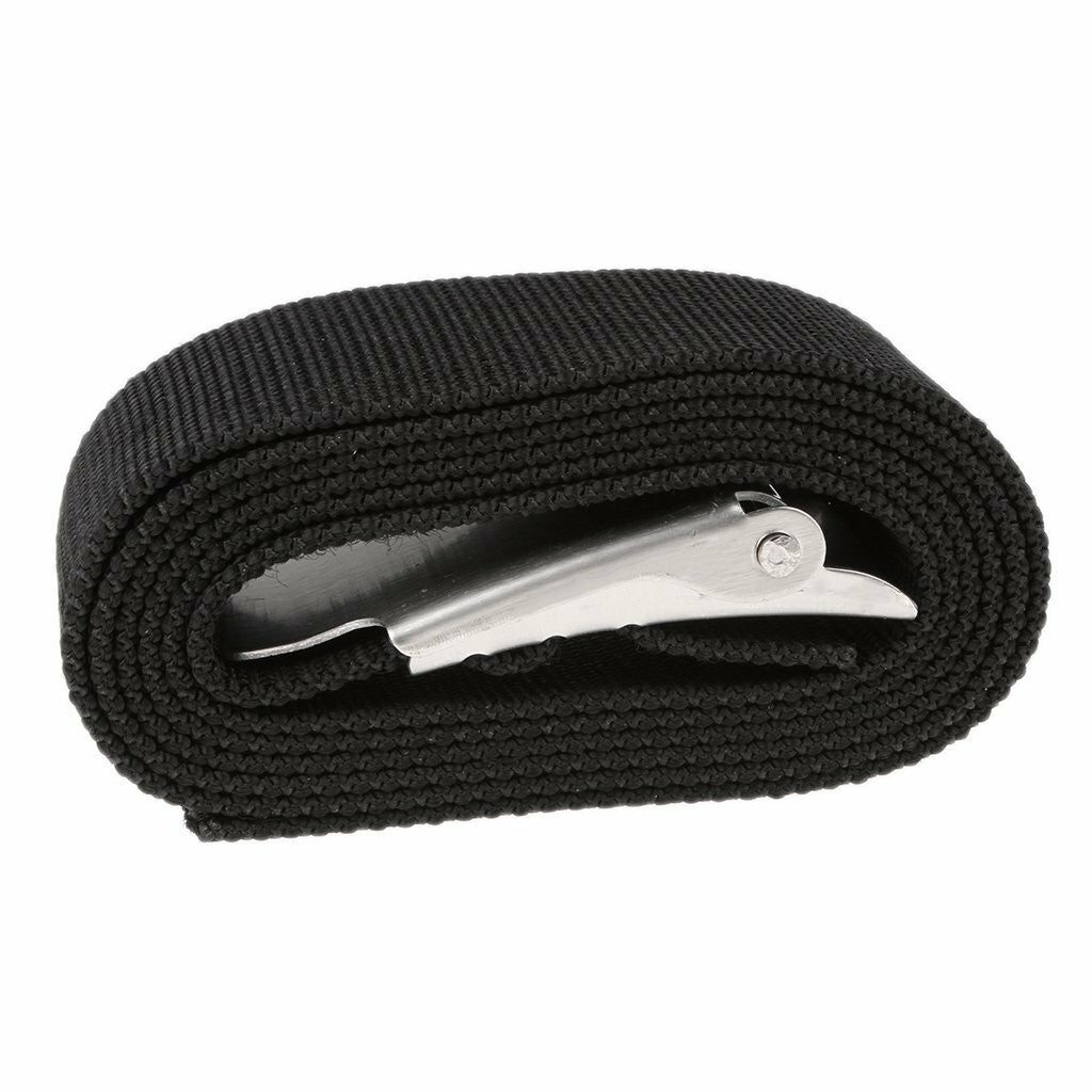 67" Long 2" Webbing Belt Durable Strong Nylon Scuba Diving Weight Belt Black