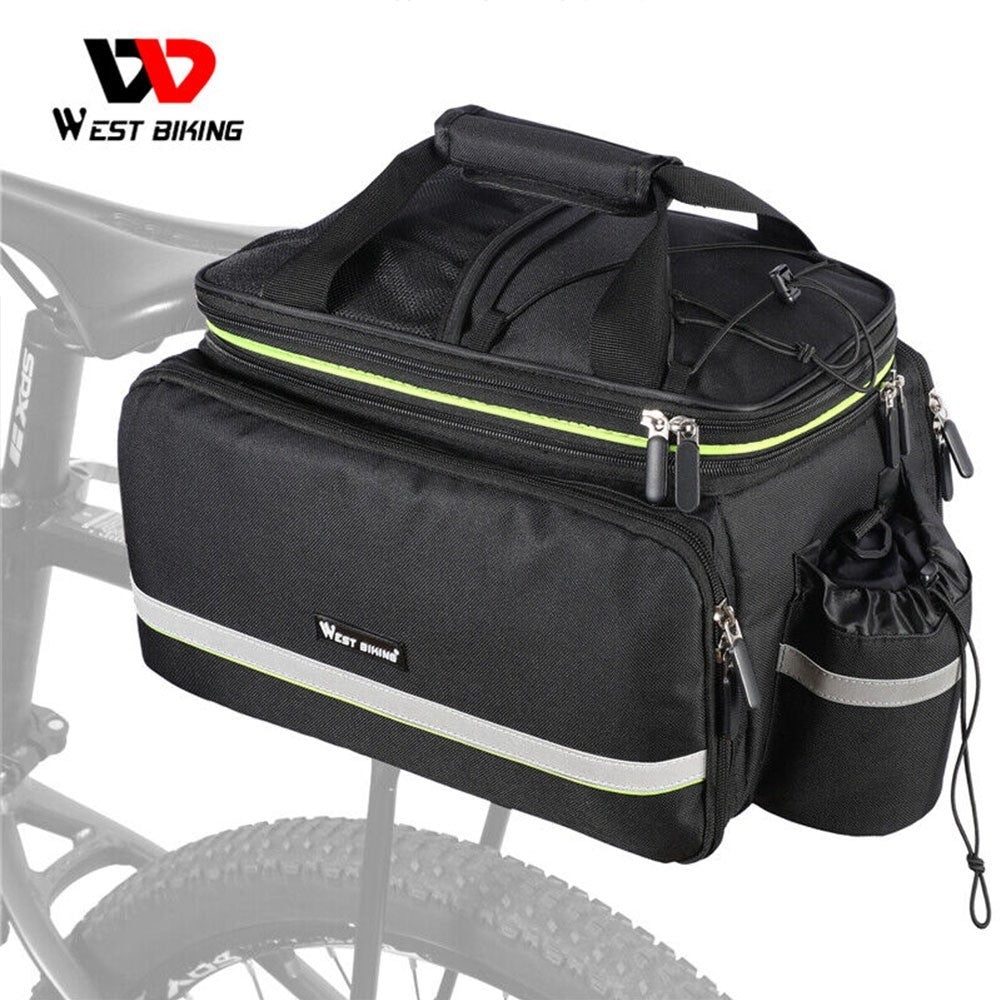 Waterproof Bike Pannier MTB Bicycle Rack Pack Carrier Bag Trunk Bag 20-35L
