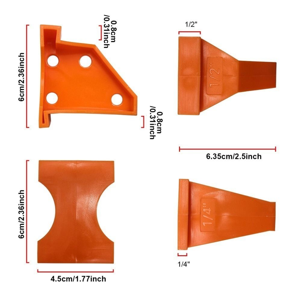 20Pcs Flooring Spacers Floor Installation Tool for Subfloor Panels Hardwood