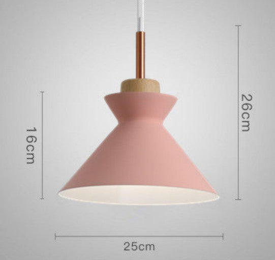 Wood Pendant Light Home Lamp Aluminum Chandelier Lighting Kitchen Ceiling Lights