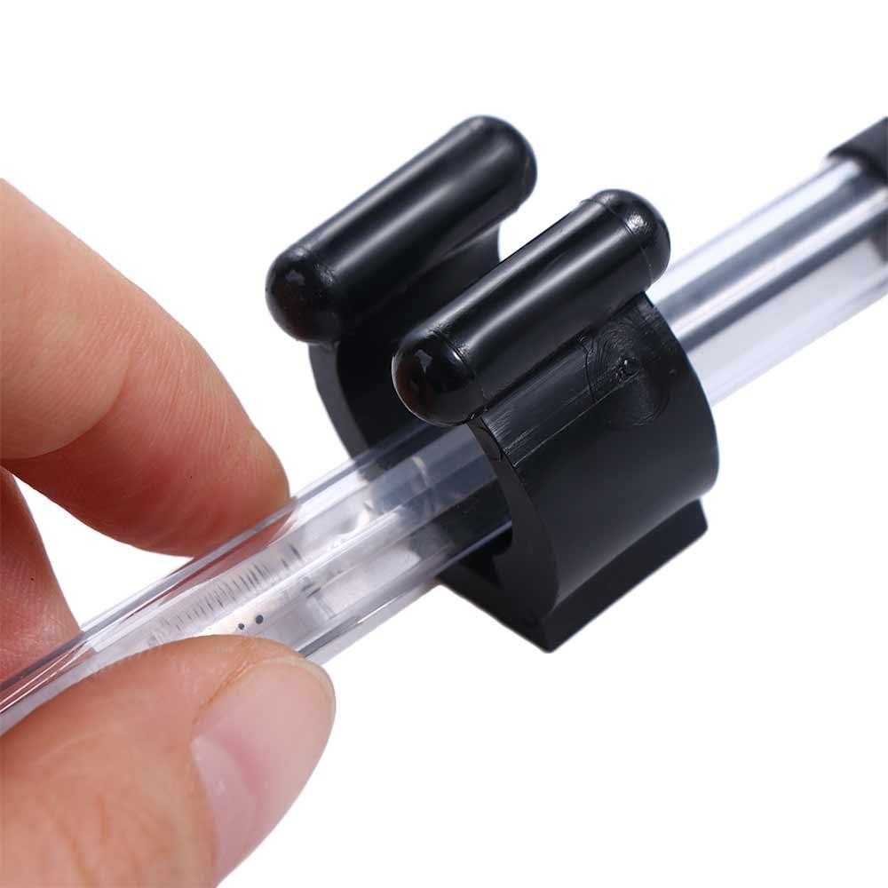 20Pcs Wall Mounted Fishing Rod Storage Clips Clamps Holder Rack Organizer