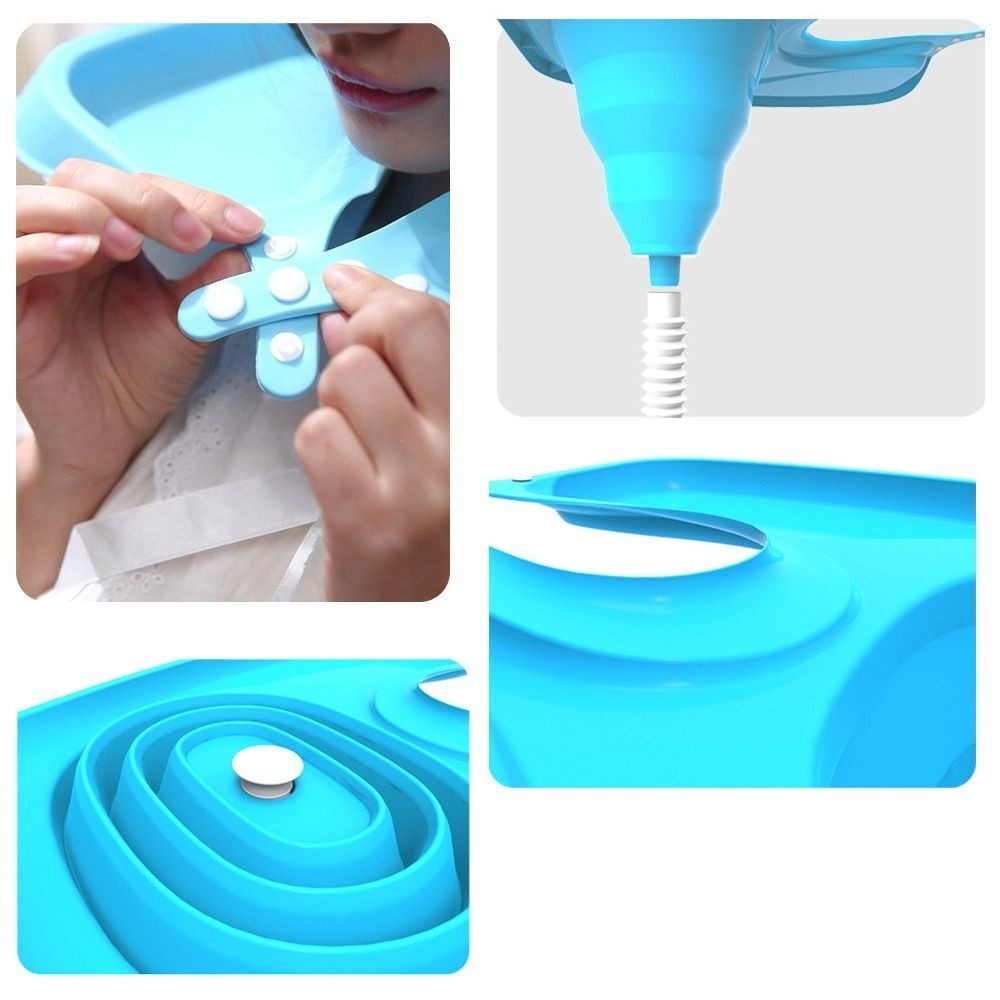 Portable Backwash Tray No Bending Folding Shampoo Basin  Home UK
