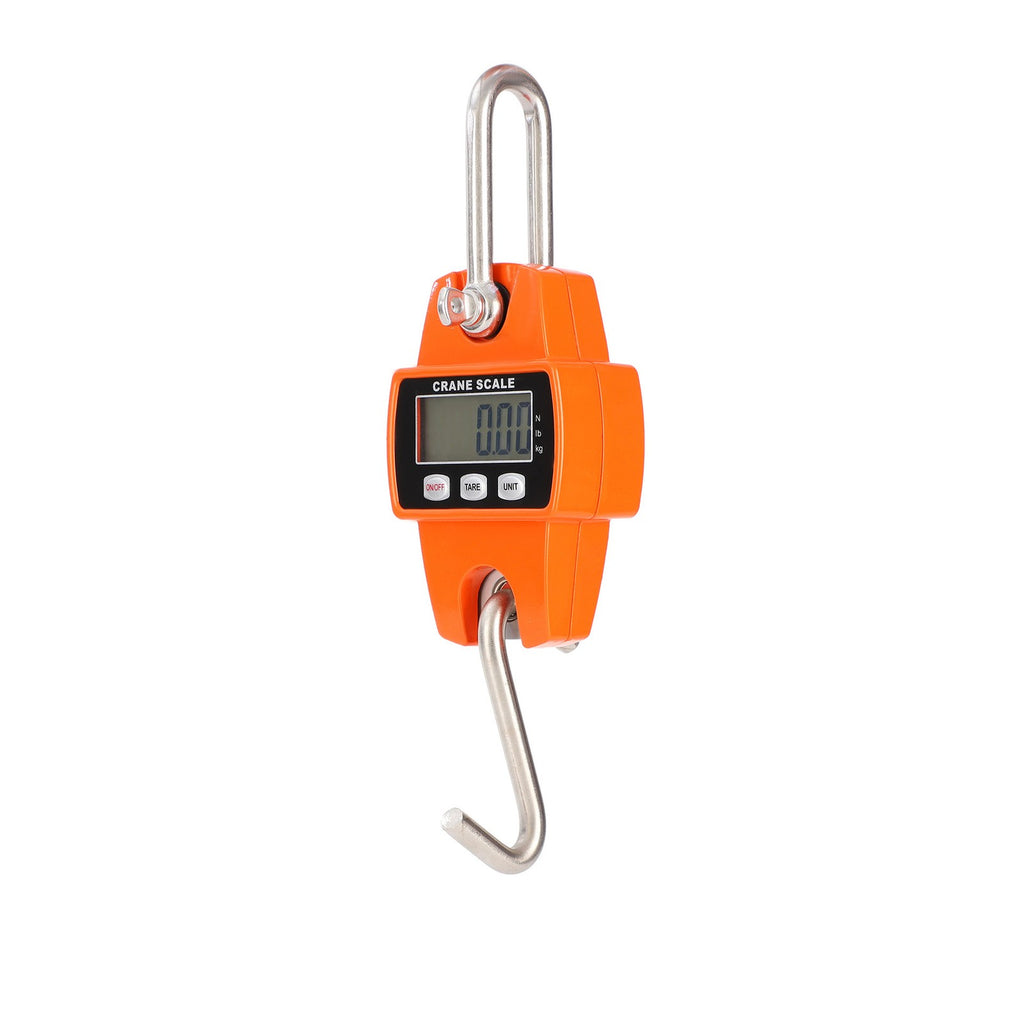 300kg Mini Crane Scale Portable LCD Digital Electronic Hook Hanging Weight Tool