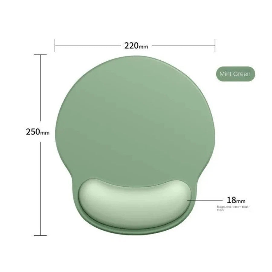 Ergonomic Wrist Rest Mouse Pad Comfortable Wrist Support Non Slip Mice Mat Soft
