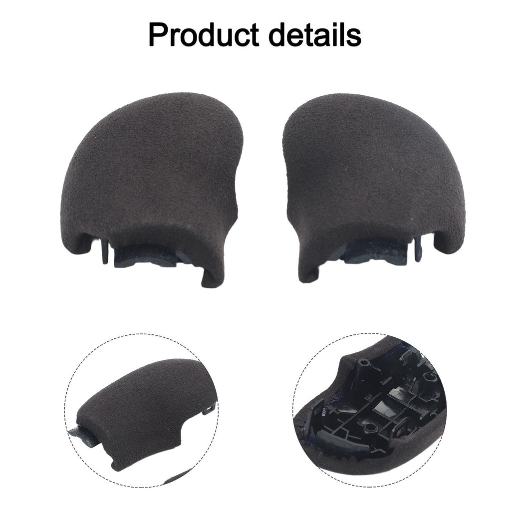 2 Pack Leather Shift Knob for Skoda For Octavia Superb For Fabia Black