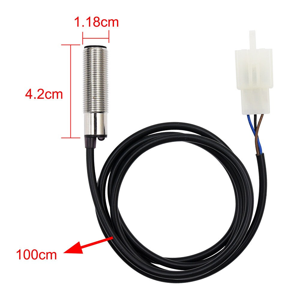 Motorcycle LCD Digital Speedometer Universal Motorbike Odometer Tachometer Gauge