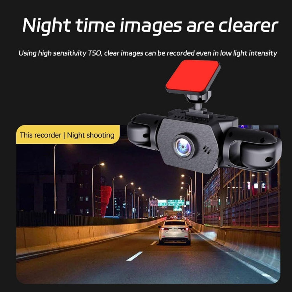 Averyard Dash Cam, Averyard Wire Dashcam, 4 Channel Full View Dashcam System