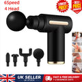Massage Gun Deep Tissue Muscle Therapy Percussion Message Relax Back Neck 4head