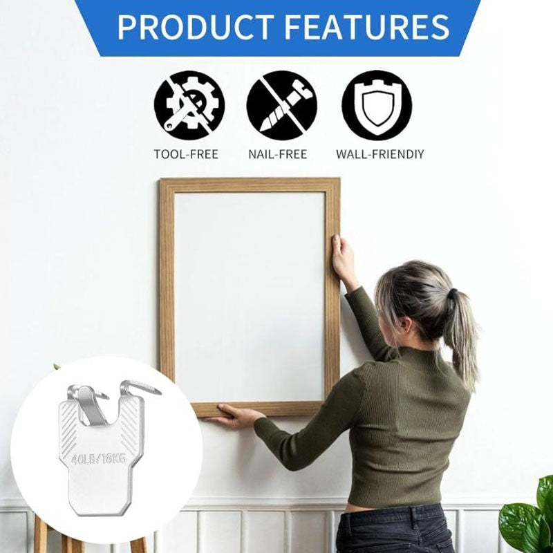 20Pack Claw Drywall Picture Hangers Easy to Install Claw Drywall Picture Hangers