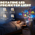 Dynamic Rotating LED Projector Light,HD Smart Dynamic Holographic Night Light~