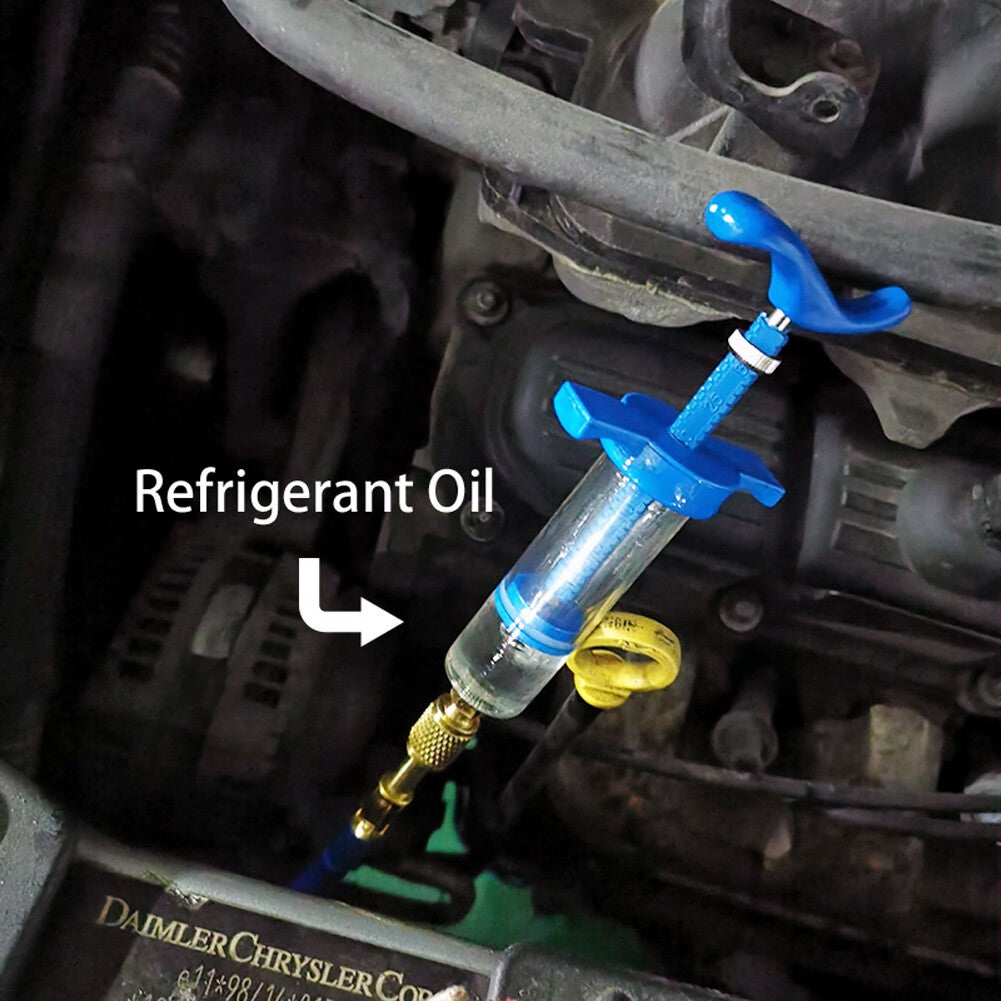 For Air Conditioning Professional Oil Dye Injector A/C R134a 1oz Injection Tool