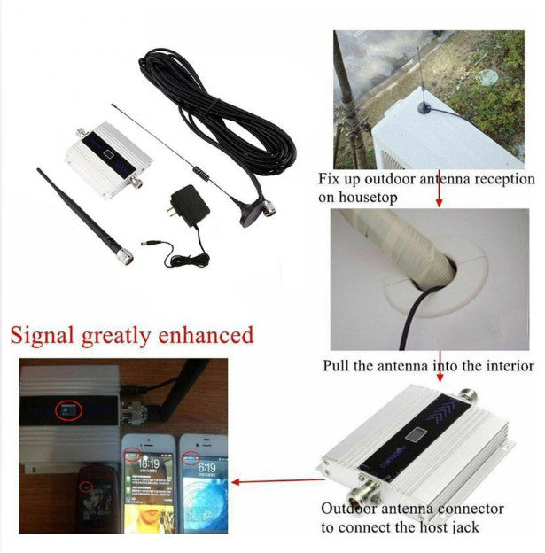 2026 Phone Signal Booster GSM900/902MHZ 2G/3G/4G Antenna Repeater Amplifier UK