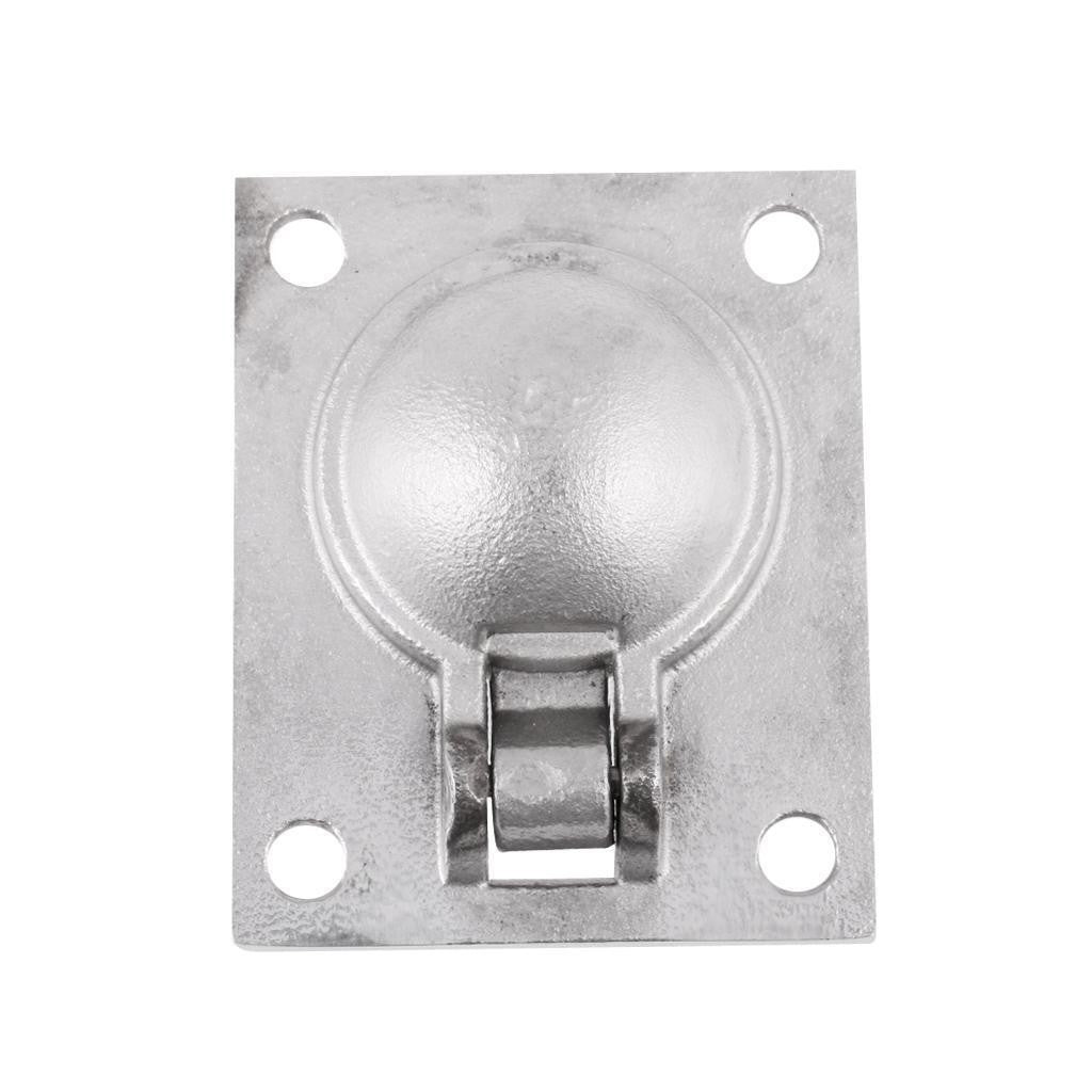 Marine Stainless Steel Boat Flush Hatch Latch Lift Ring Pull Handle