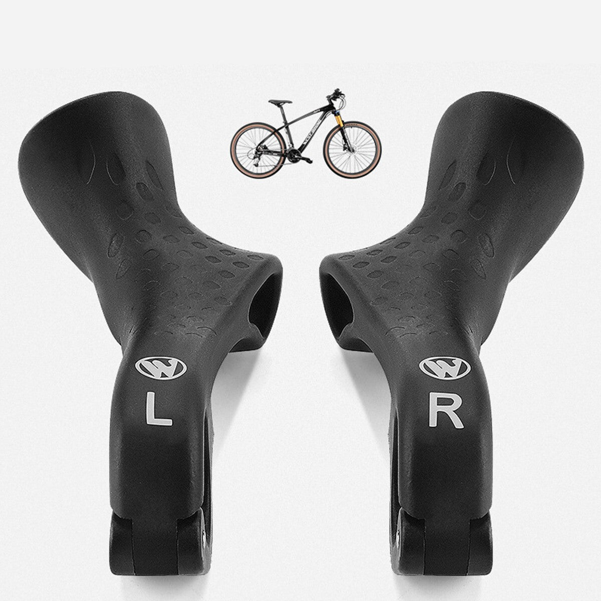 Ergonomic Design new Bicycle Inner Bar ends MTB Mountain Bike Handlebar Ends