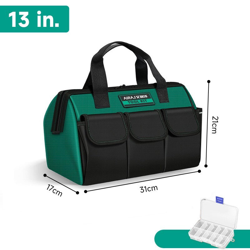 Portable Hard Base Tool Case 23" Multifunctional Heavy Duty Tool Storage Bag