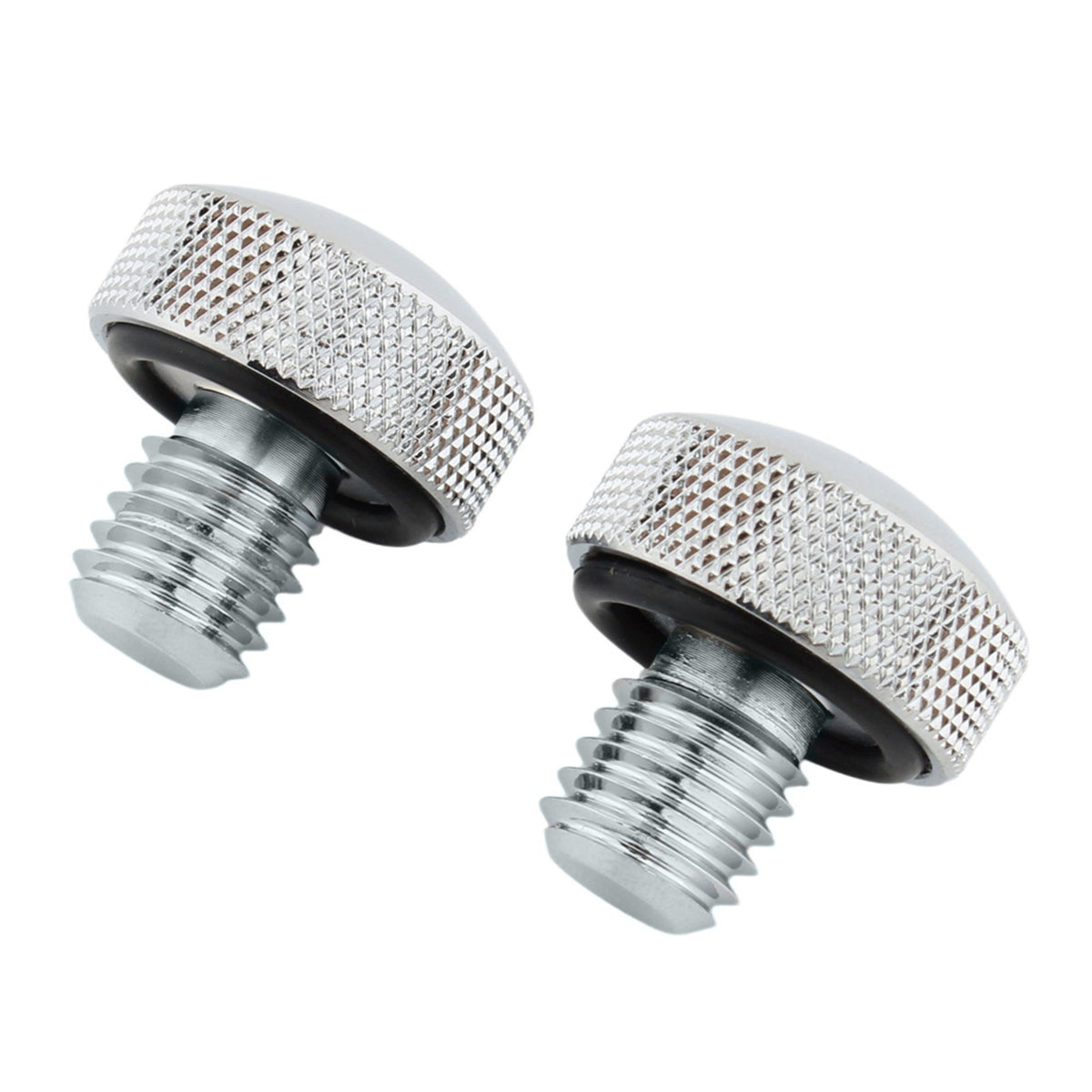 For Harley Davidson Softail 1984-2007 Seat Bolt Kit Chrome Rear Mounting Screws