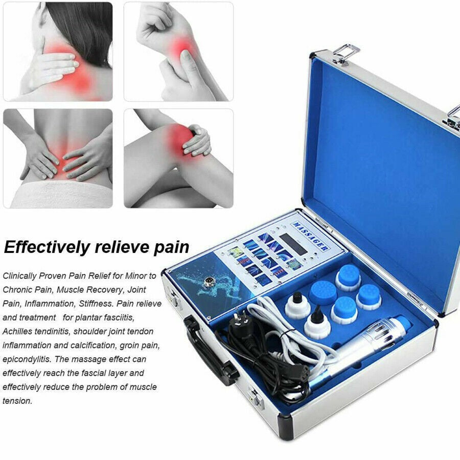 Touch Screen Shockwave Therapy Machine For Muscle Pain Removal & ED Treatment UK