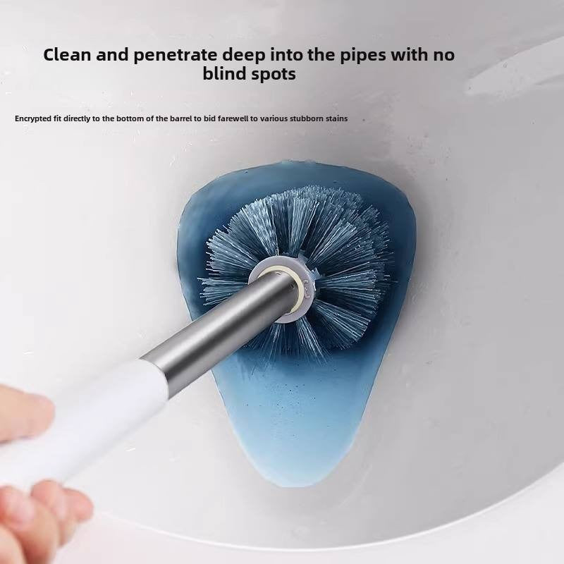 Bristle Toilet Brush &Holder Set Cleaning Brush Bathroom WC Base
