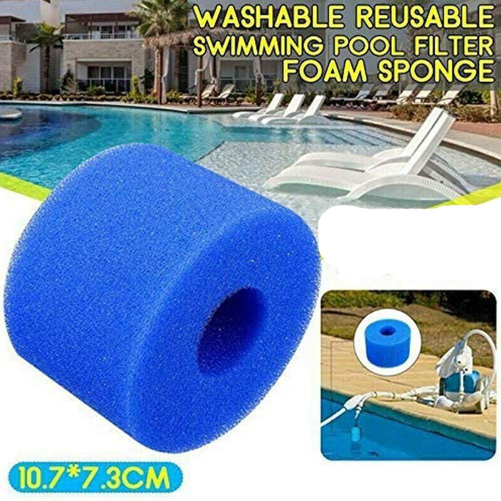 2-6x Lay In Clean Spa S1 Washable Bio Foam VI LAZY Filter Reusable