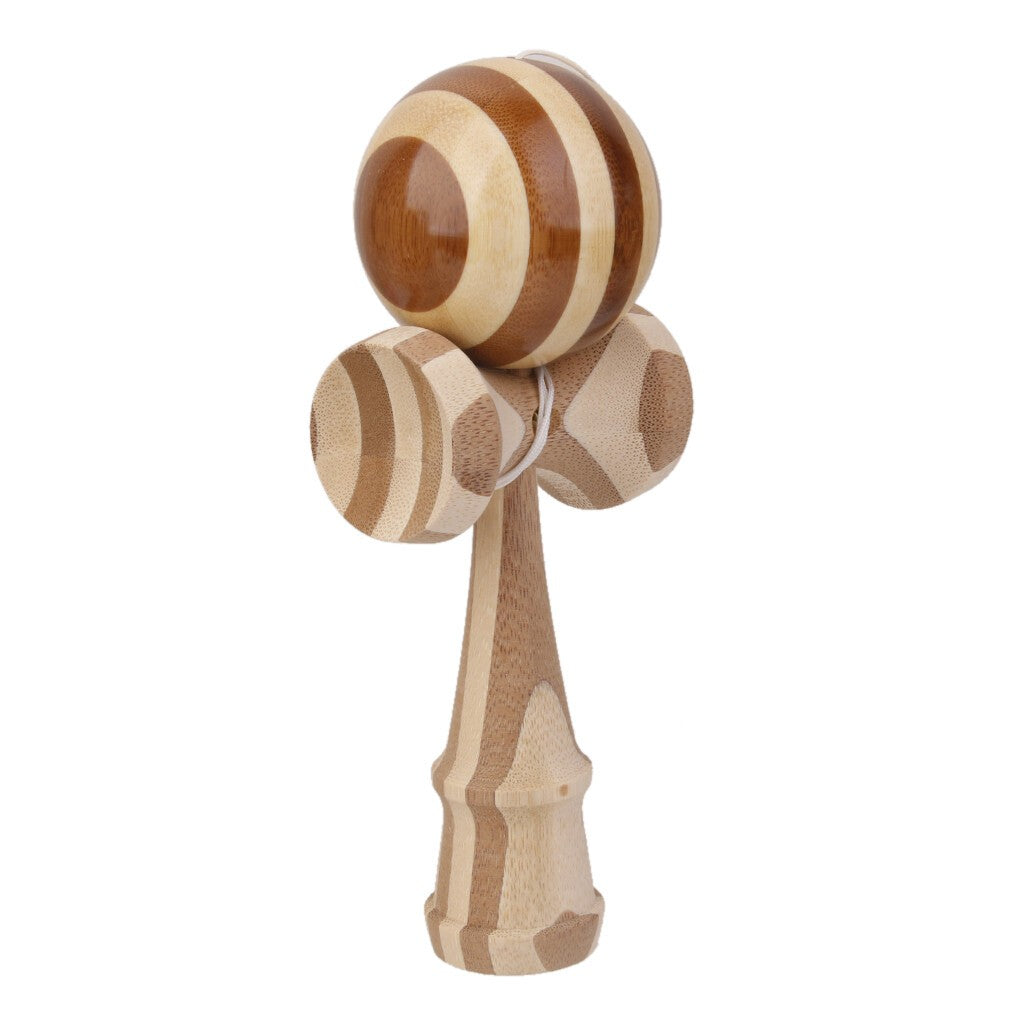 Bamboo Wooden Kendama Full Size Ball Education Traditional Japanese Game Toy