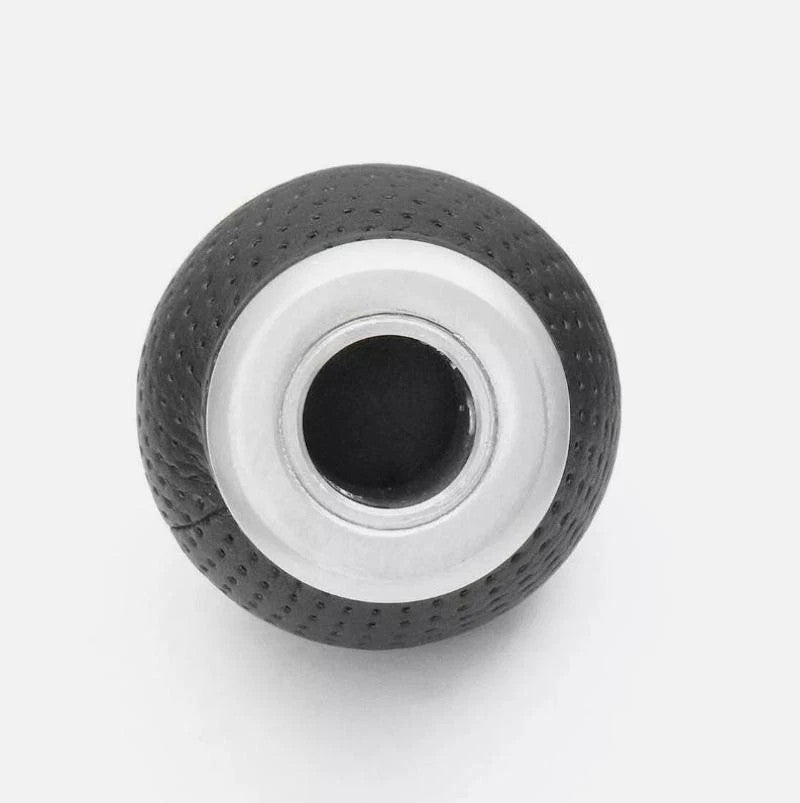 6 Speed Car Round Gear Knob Manual Shift Knob Shifter Lever Replace W/3 Adapters