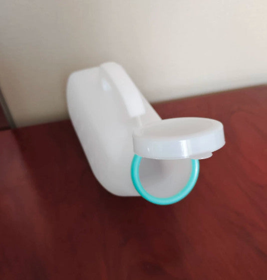 2x Male Urinal Bottle 1200ml Pee Bottles for Men Spill-Proof & Portable UK STOCK
