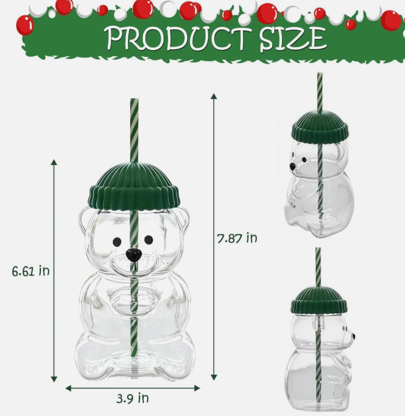 Barista Bear Cup Limited Edition Glass Cup Xmas gift 590 ml 2026 UK