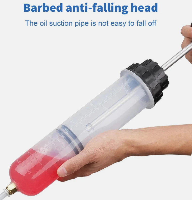 Manual Fluid Syringe Extractor 500cc Car Oil Transfer Suction Pump