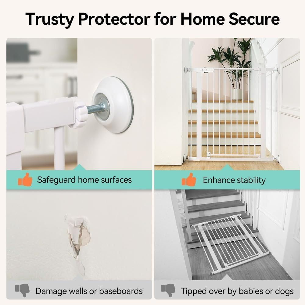 Safety Baby Gate Wall Protector  for Protect Walls and Doorways