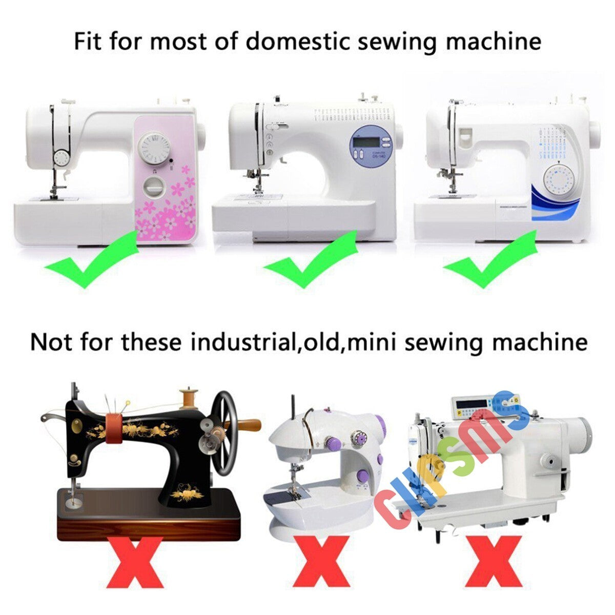 Even Feed Walking Foot Feet JANOME NEW HOME FRONT LOAD SEWING MACHINE