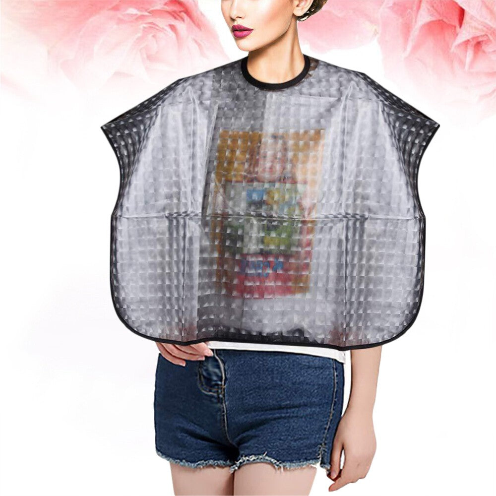 Hair Washing Protector Hair Cape Waterproof Hair Dye Dying Cape