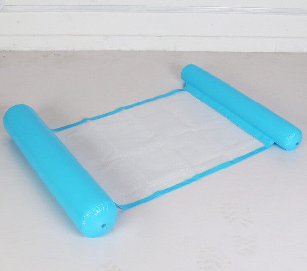 Inflatable Water Floating Lounge Chair Portable Mesh Pool Float Hammock