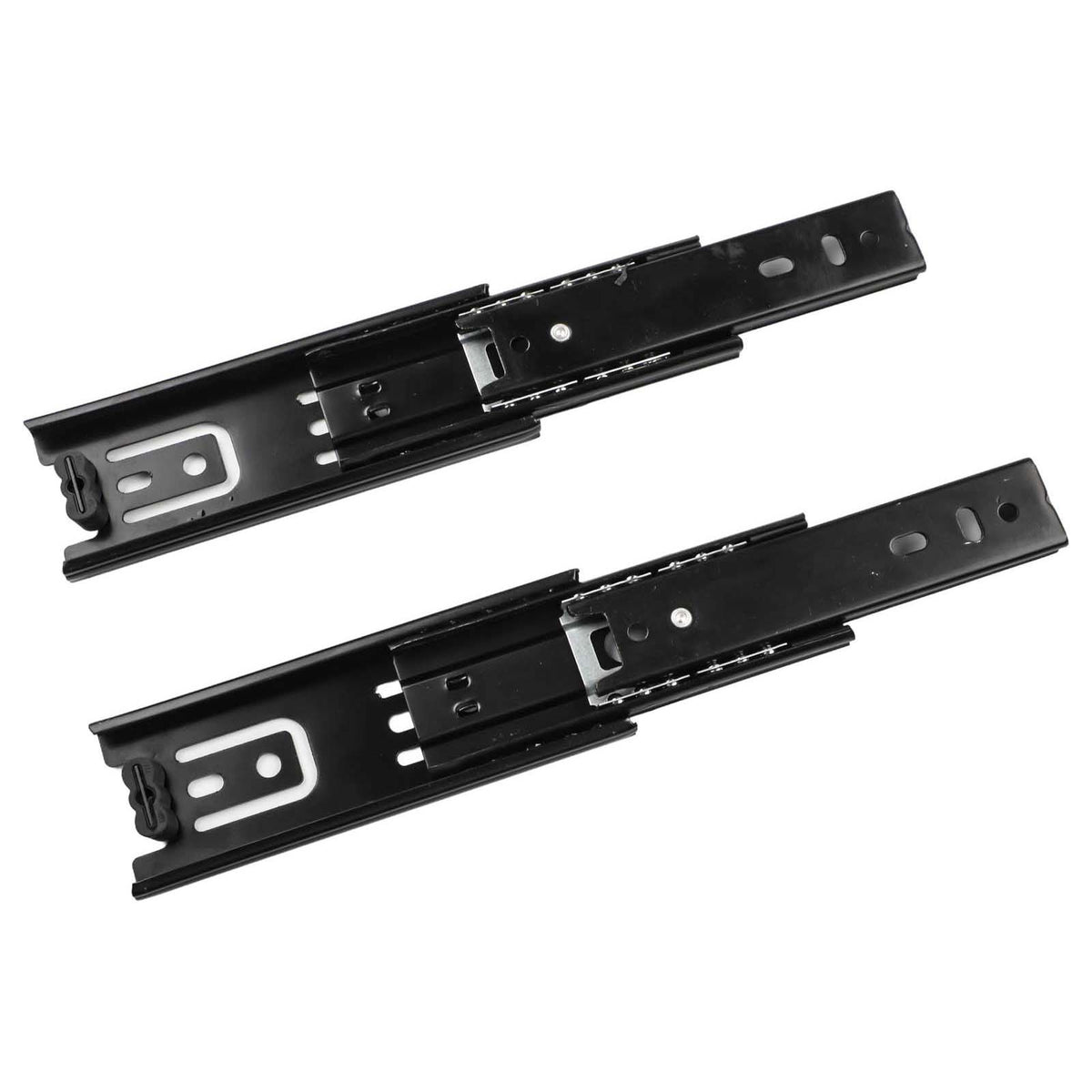 Reliable Side Mounted 45mm Wide Drawer Slides for Small Drawers Pack of 2