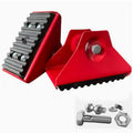 2x Extension Ladder Replacement Shoe Set Wear Resistant Easy