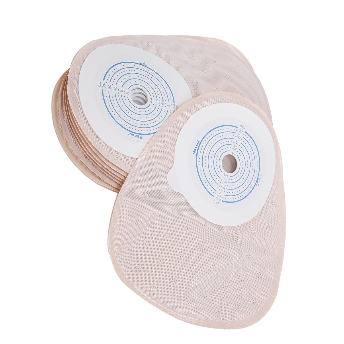 (10 PCS)Disposable Colostomy Bags One-Piece Closed Stoma Bag Ostomy Colostomy UK