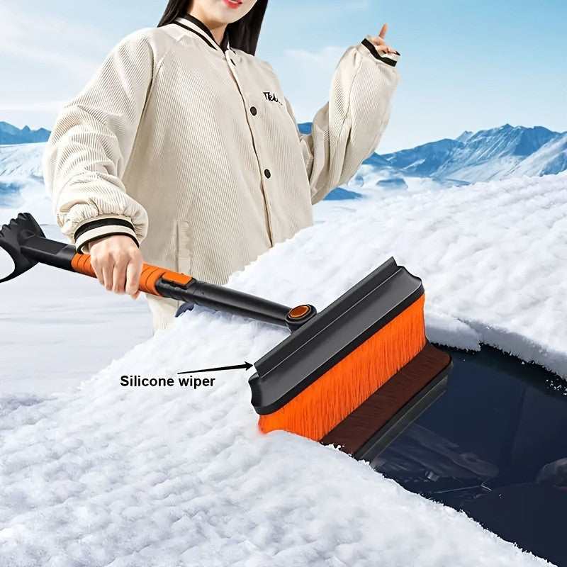5 in 1 Snow Shovel Kit Extendable Snow Brush 180° Pivoting for Car Trucks SUV UK
