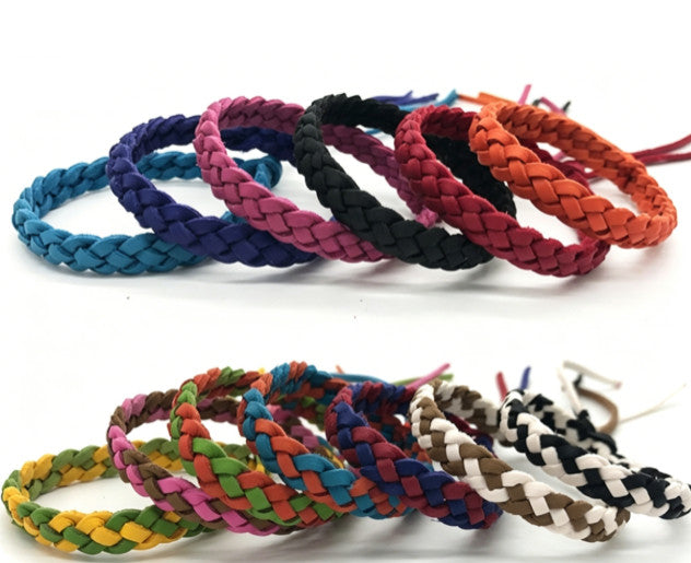 12X Mosquito Repellent Plastic Bracelets Natural Waterproof Deet-Free Non Toxic