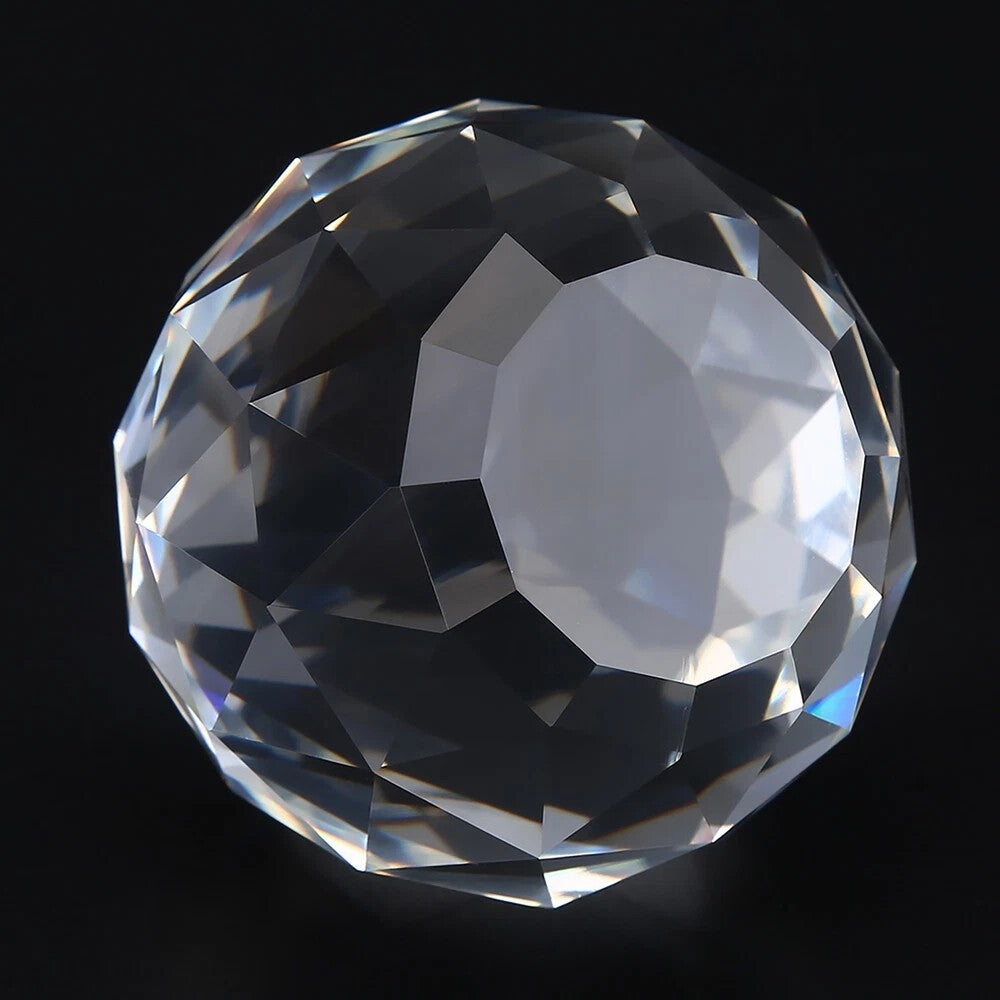 HOT NEW 60mm Maze Crystal Clear Cut Crystal Glass Ball Crystal Maze