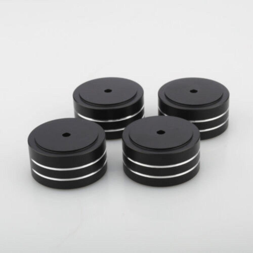 4PCS Aluminum HiFi AMP Speaker Isolation Stand Floor Protect Turntable Feet Pad