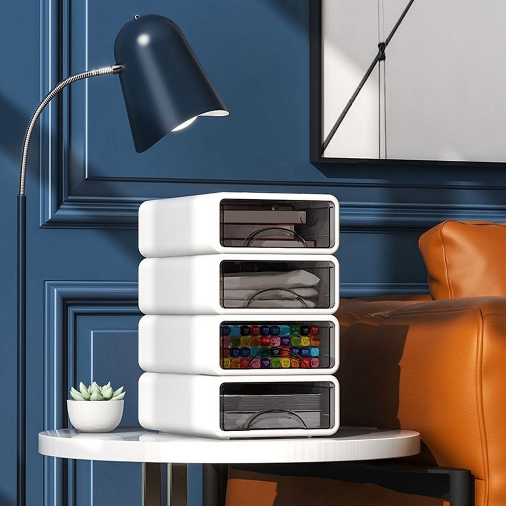 Storage Drawers Desk Organizer Box Desk Stationery Drawer Toiletries Storage